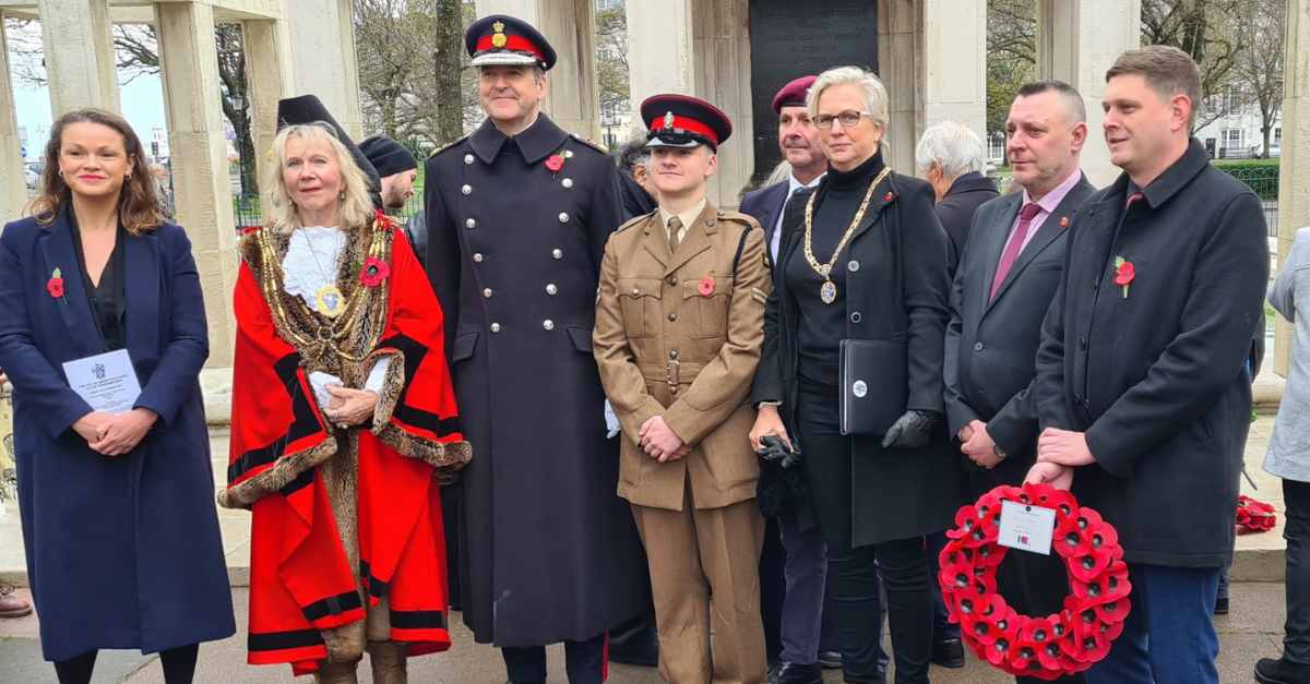 The Marine Tavern supports the Royal British Legion